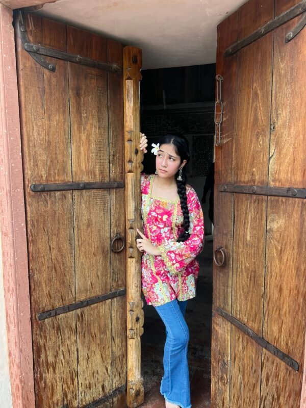 Gulabi Leher kurti 🌺 - Image 5