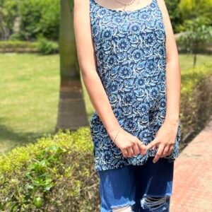 Ocean phool  Kurti💙