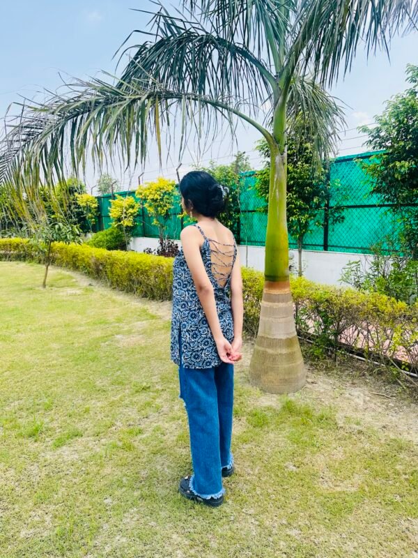 Ocean phool  Kurti💙 - Image 4
