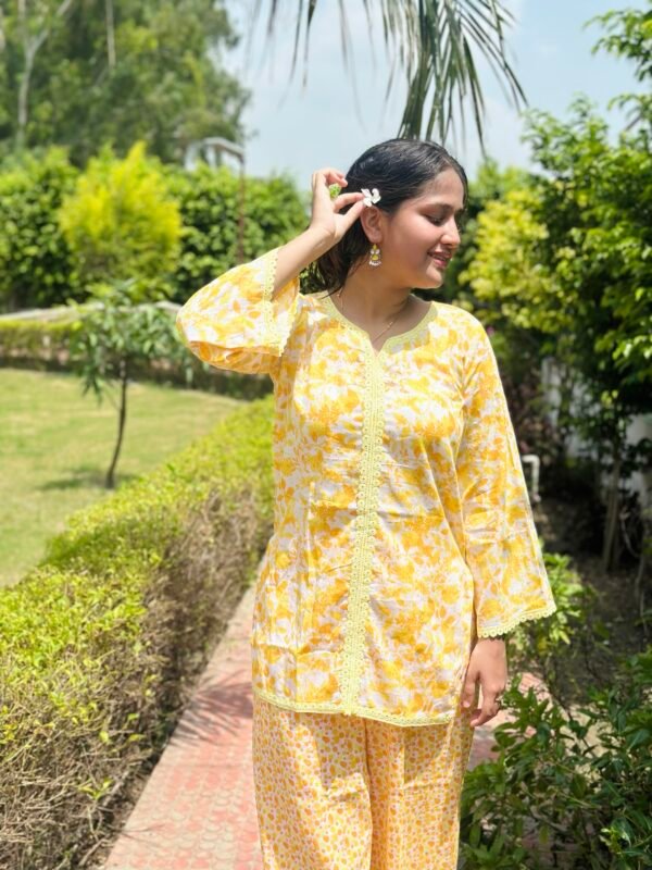 Rang De Basanti Co-ord Set 💛 - Image 4