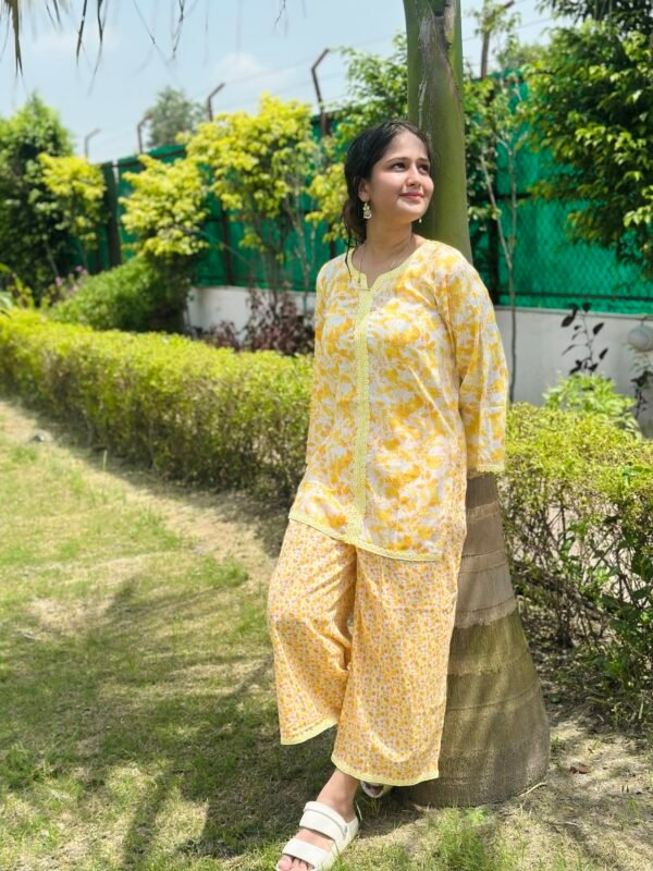 Rang De Basanti Co-ord Set 💛 - Image 3