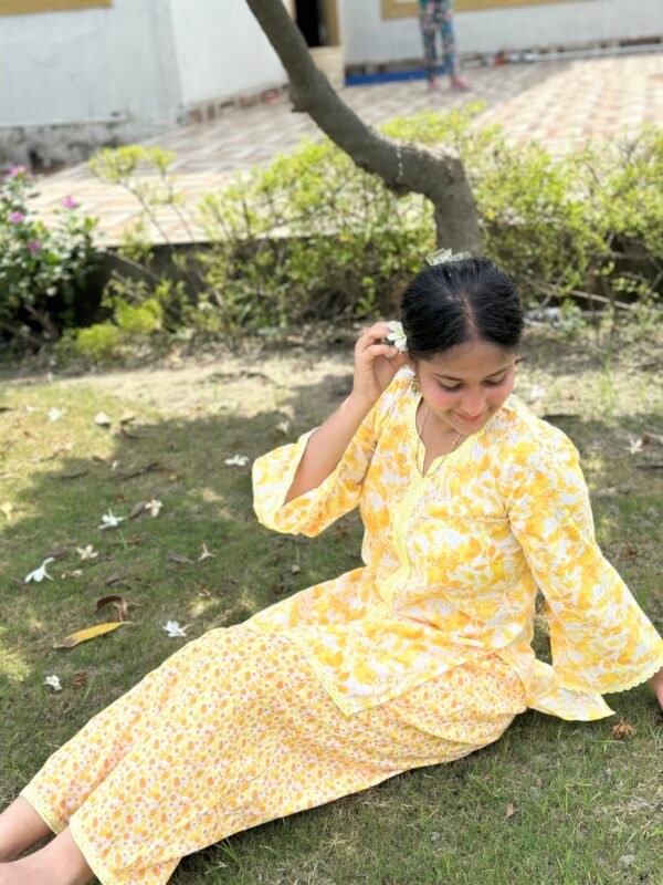 Rang De Basanti Co-ord Set 💛
